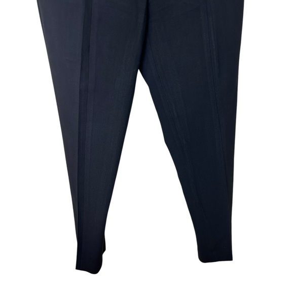 Theory - Women’s Belted Cigarette ‘Camogie’ Pant, Slim-Fit, Career, Black Size 4 - Picture 6 of 14
